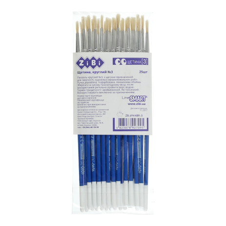 Brush bristle round 3, SMART,ZB.6944BR-3