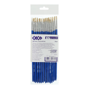 Bristle brush flat 3, SMART