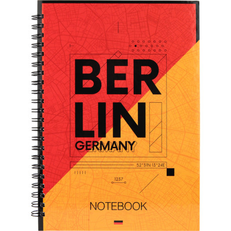 Notebook Berlin A5, 96 sheets 621
