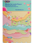 Основа для листівок Flower 10.2*15.3см,ZB.18217-AF