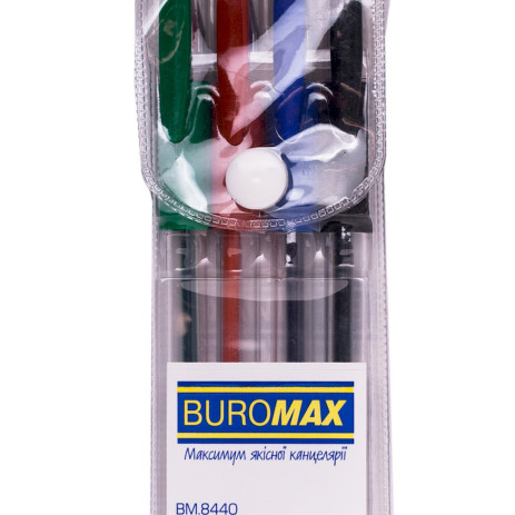Набір із 4 гелевих ручок BM.8440,BM.8440