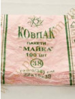 Пакет майка 22х38 (22*36)100 шт.,К