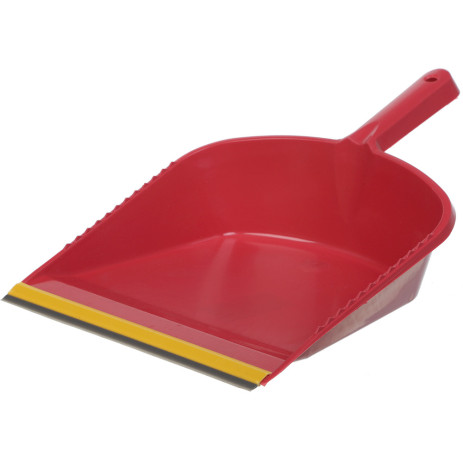 Dustpan with rubber patch, color assorted,10300401