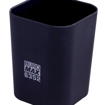 Стакан пластик RUBBER чорний BM-6352-01