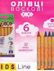 Wax crayons 6 colors Zibi,ZB.2480