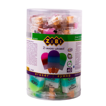 Ластик прямоугольный ICE CREAM ZB 5423 