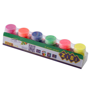 6 colors gouache 20 ml NEON ZB 6690 