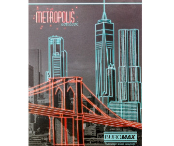 Блокнот А4 METROPOLIS 48л 24445101-05
