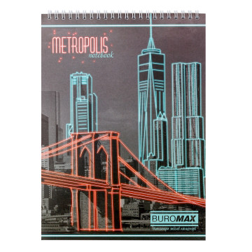 Блокнот А4 METROPOLIS 48л 24445101-05