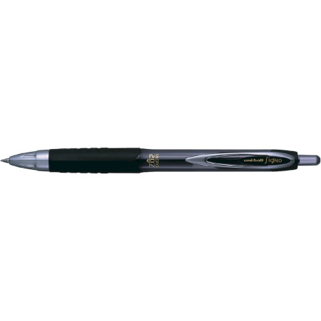 Ручка гел авто uni Signo 0.5мм чорна,UMN-207.(05).Black
