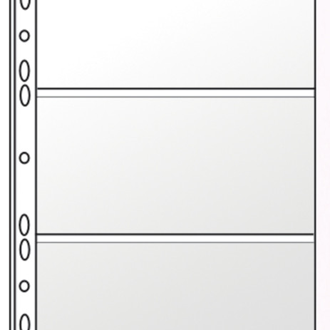 Файл для банкнот А4 11отворів PVC,0312-0004-00