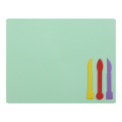 Plate 3 stack, green ZB.6910-15,ZB.6910-15