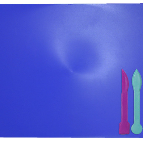 A Board for clay, 3 stack, blue,ZB.6910-02