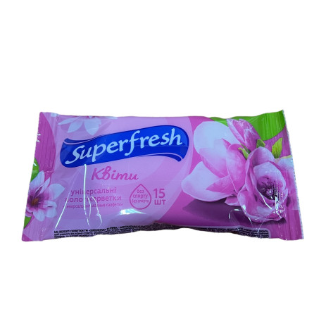Pocket wet wipes 15pcs 79311