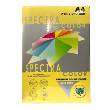 Paper A4/80/500 IT 160 Light Yellow