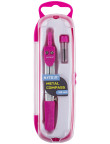 Compass + stylus in a pink case 6464,K18-383-10