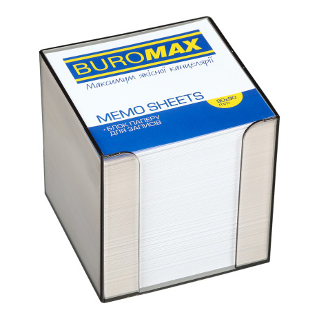 Box with paper 90x90 smoky BM-2290-02,BM.2290-02