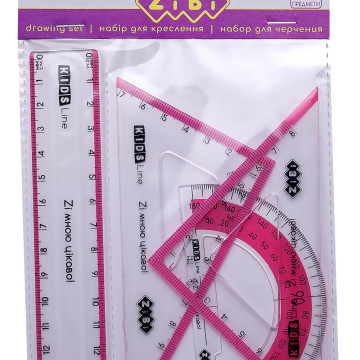 4-piece set pink ZB-5687-10