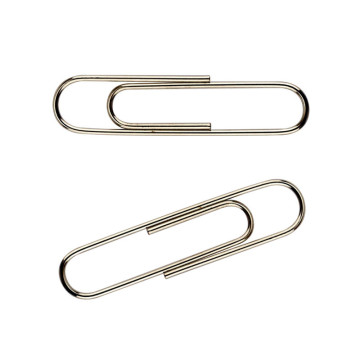 Clips nickel-plated 33 mm 100 pcs 5507