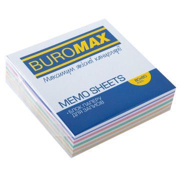 Блок бумаги для заметок 80х80 BM 2255