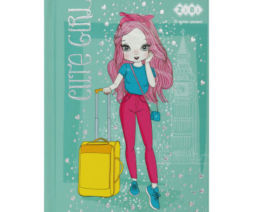 Блокнот CUTE GIRL А-6 64 л, ZB.12715-06