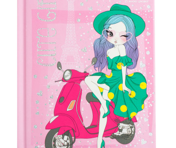 Блокнот CUTE GIRL А-6 64 л, ZB.12715-10