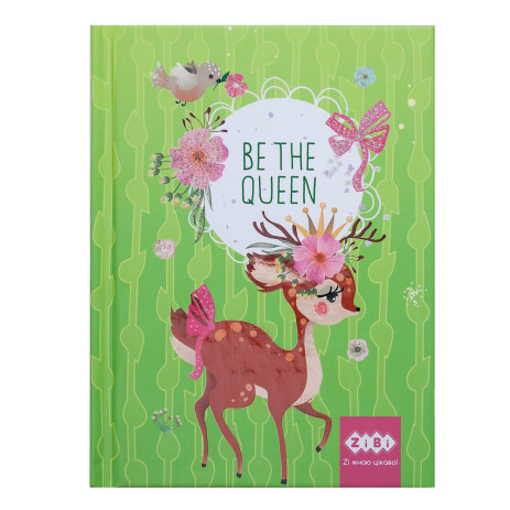 Блокнот BE THE QUEEN А-6 64 л ZB.12713-15,ZB.12713-15