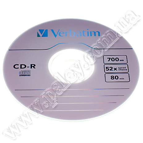 Диск CD-R  Verbatim 10шт.,43411