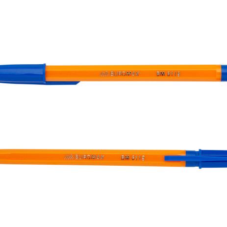 Ручка кулькова ORANGE  JOBMAX синя,BM.8119-01
