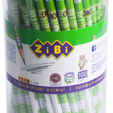 Олівець TABLE HB з гумкою ZB 2314,ZB.2314