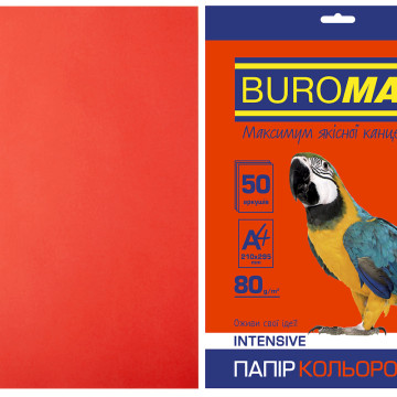 Папір кольоровий А4 INTENSIVE 50 арк 3576