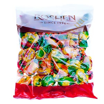 Цукерки Roshen карамель Джус-Микс 200 г