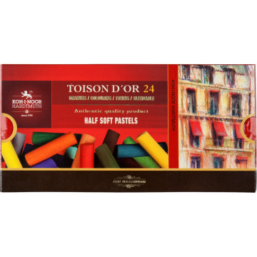 Крейда-пастель TOISON D'OR 1/2 24 кол
