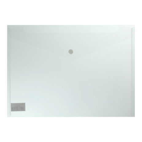 Папка на кнопці А4 прозора BM 3926-00,BM.3926-00