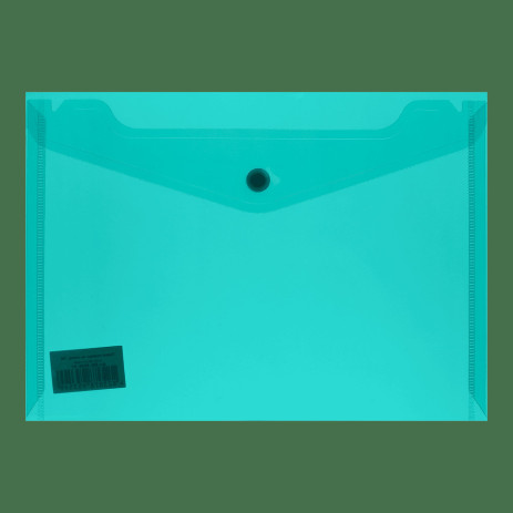 Folder with button A5 turquoise BM3936-06,BM.3936-06