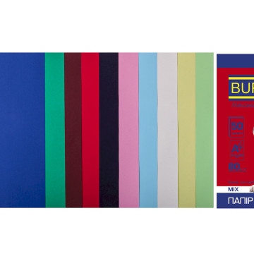 Paper color set A4 10col 50 sheets