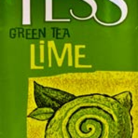 Чай Tess 25*1.5 пакет зелений LIME,ст