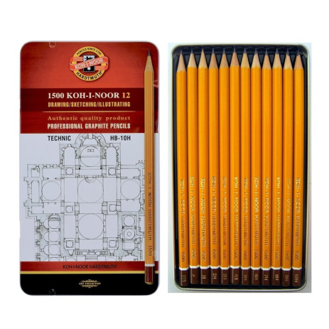 Олівці графітні 1500 Technic НВ 2919,1502.I