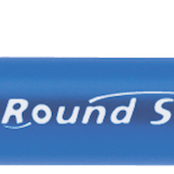 Ручка кулькова ROUND STIC CLIC синій