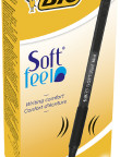 Ручка кулькова SOFT CLIC GRIP чорна BIC,bc837397