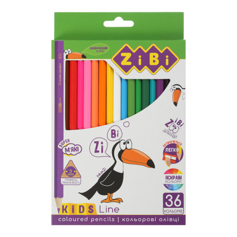 Colored pencils, 36 colors ZB-2417,ZB.2417