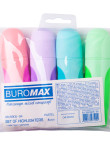 Набір з 4 текстмаркерів Pastel BM 8905-94,BM.8905-94