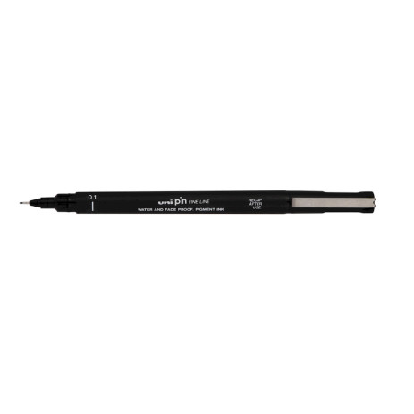 Liner uni 0.1 mm fine line black PIN-200 