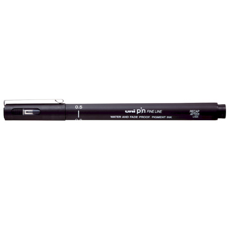 Liner uni 0.5 mm fine line black PIN-200 