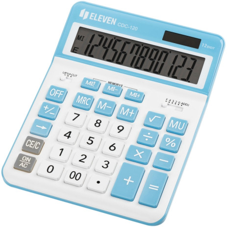 Eleven CDC-120 WH/CY 12-bit calculator