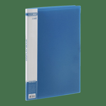 Папка з 10 файлами А4 синій BM 3600-02