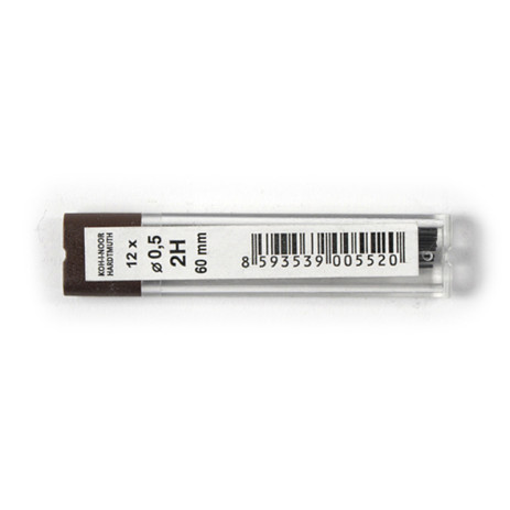 Rods for pencils 0.5 mm 2H 5712,4152.2H