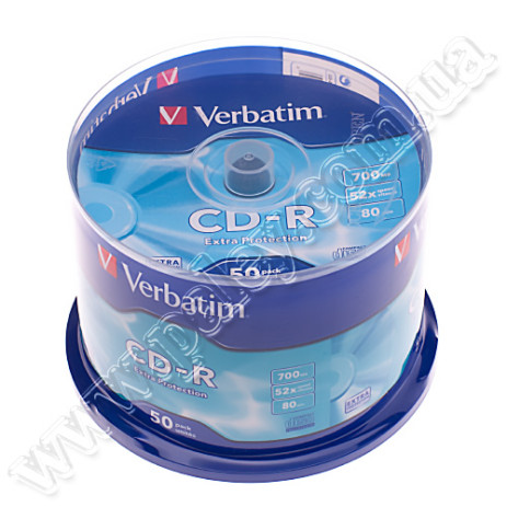 Диск CD-R Verbatim box 50 шт.