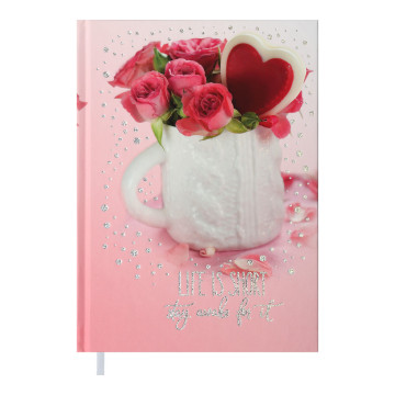 Ежедневник недат ROMANTIC A5 288ст