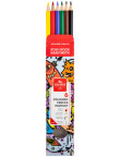 Colored pencils TEENAGE 6 pcs 3020,3551